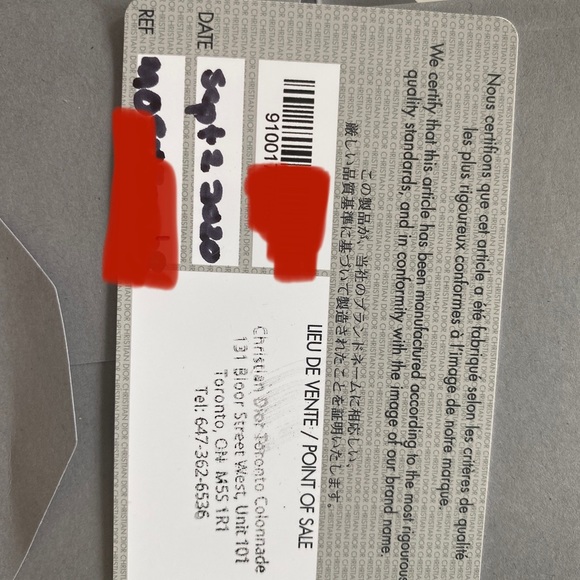 SOLD - Christine Dior Lady Dior Mini Cannage Red Patent Calfskin handbag - Picture 4 of 8